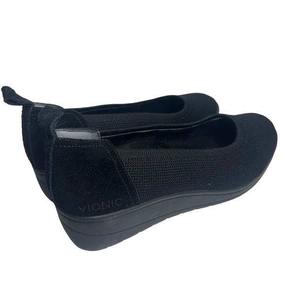 Vionic Ellery Jacey Black Knit Wedges Size 8.5 NWT_FINAL WEEK, gone Friday - Picture 3 of 5